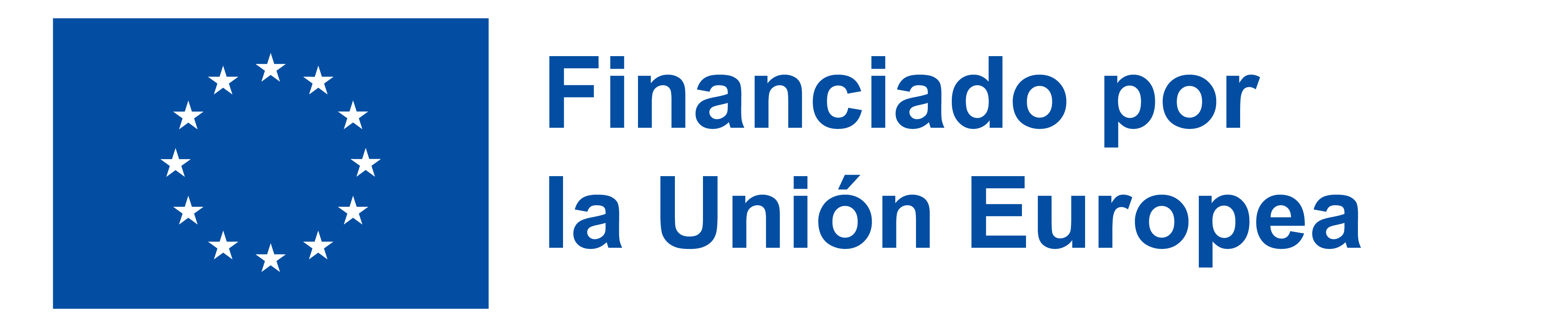 Logotipo Financiado por la Unión Europea